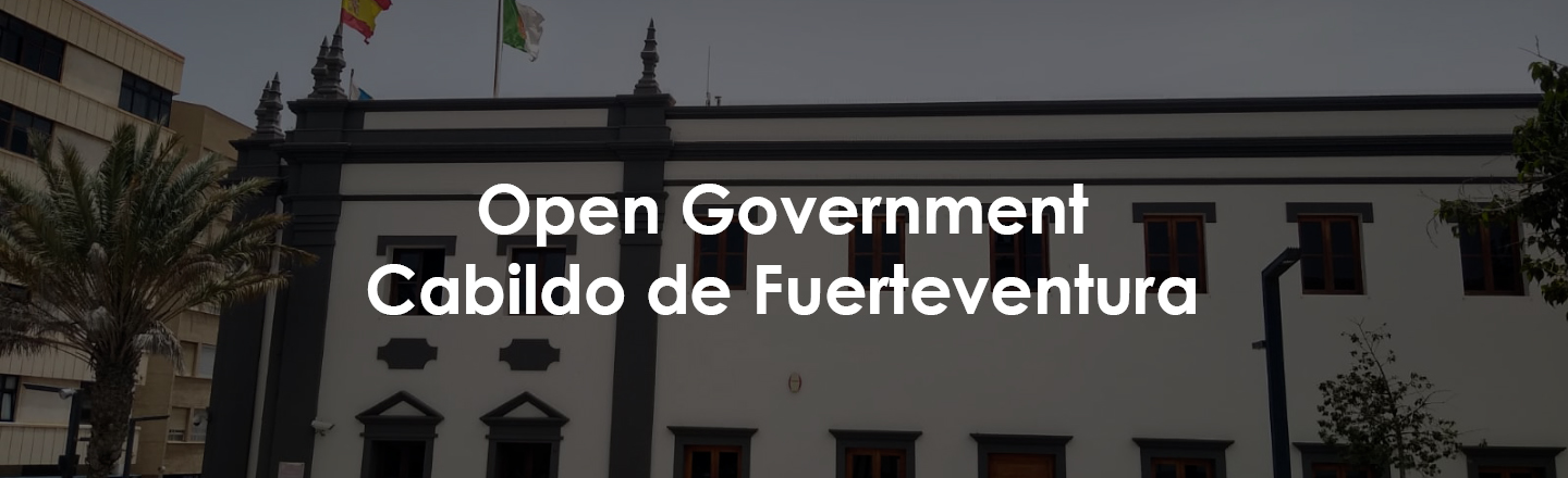 Open Government Portal Cabildo de Fuerteventura